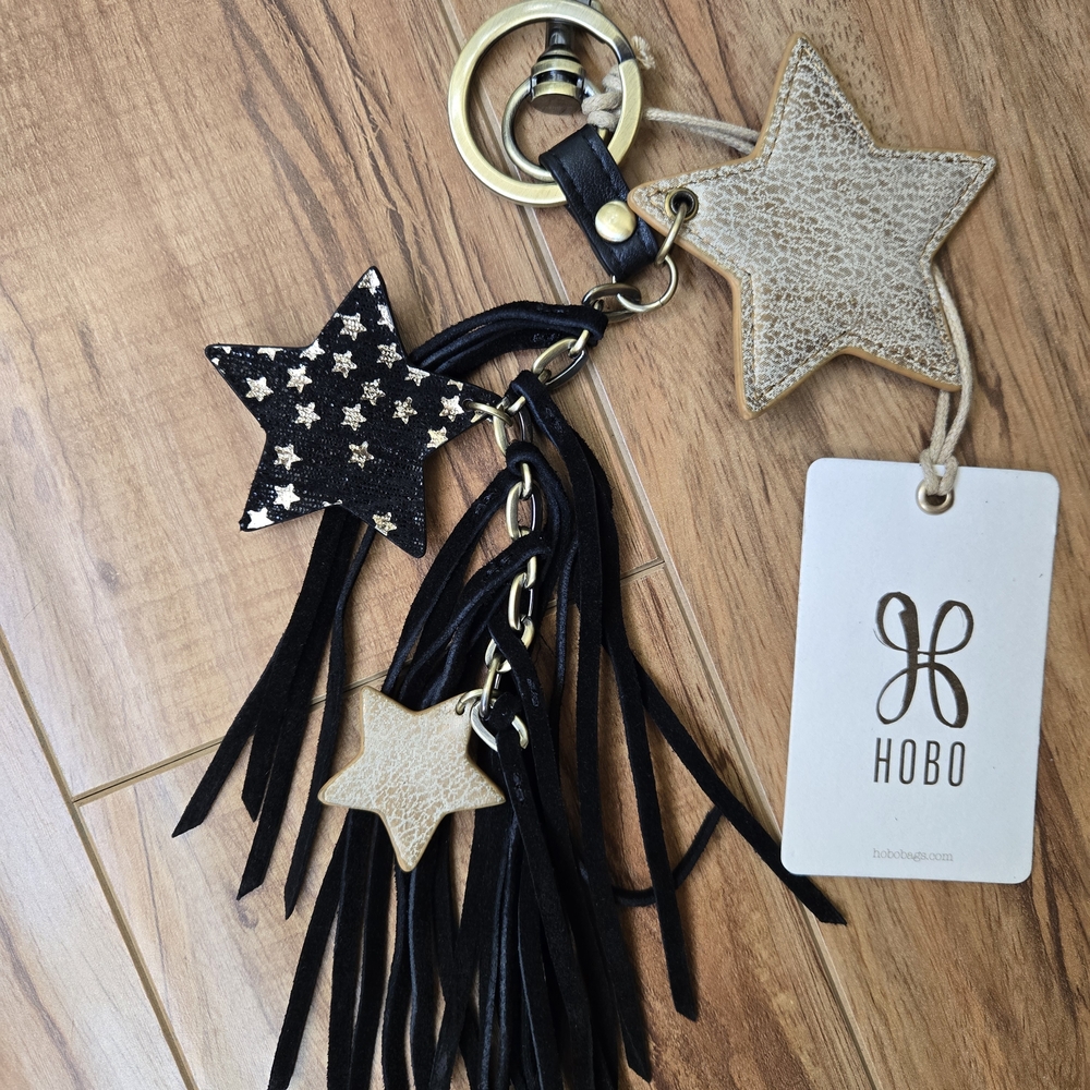 HOBO Star Bag Charm/Keychain with Tassels - Picture 5 of 15